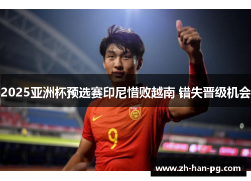 2025亚洲杯预选赛印尼惜败越南 错失晋级机会